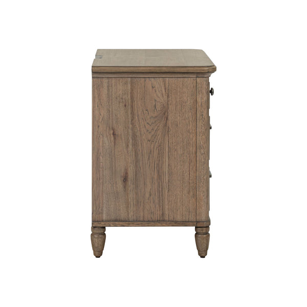 Hickory Grove Nightstand w/ Charging Station - 866-BR61