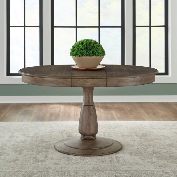 Hickory Grove Pedestal Table Set - 866-DR-PDS