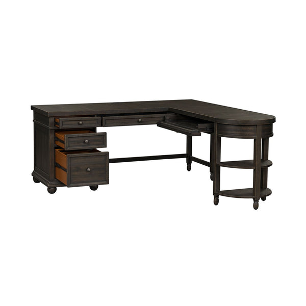 Harvest Home L Shaped Desk Set - 879-HO-LSD