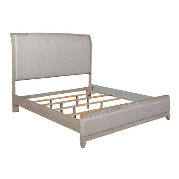 Belmar King California Upholstered Bed, Dresser & Mirror, Chest - 902-BR-CKUBDMC