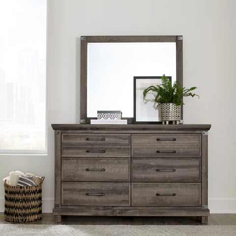 Lakeside Haven 903-BR-DM Dresser & Mirror