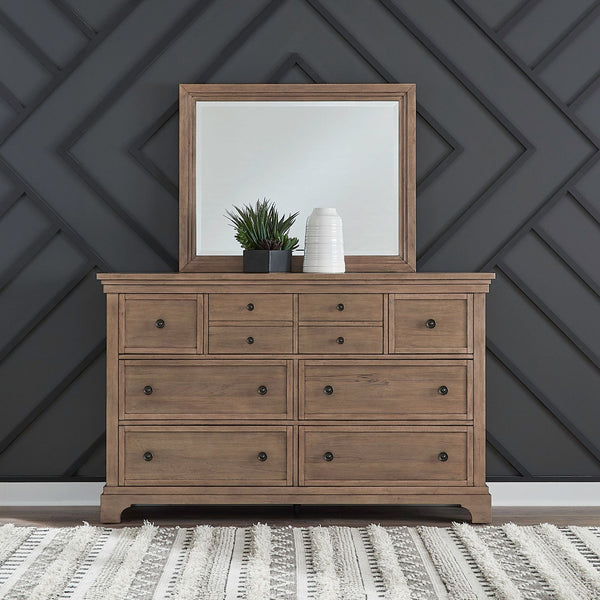 Haven Hills Dresser & Mirror - 928-BR-DM
