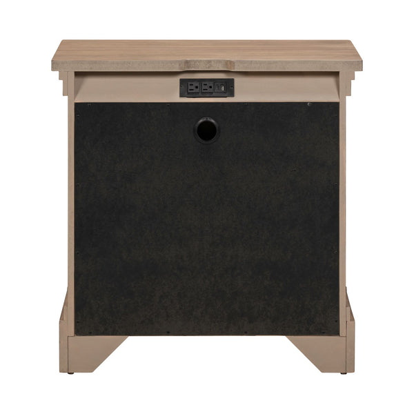 Haven Hills Nightstand w/ Charging Station - 928-BR61
