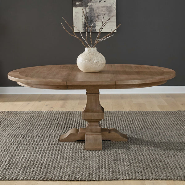Haven Hills Pedestal Table Set - 928-DR-PDS
