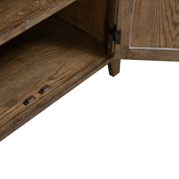 Carolina Park 2 Door Bedside Chest w/ Charging Station