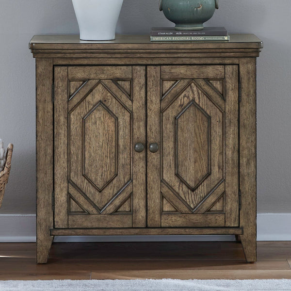 Carolina Park 2 Door Bedside Chest w/ Charging Station