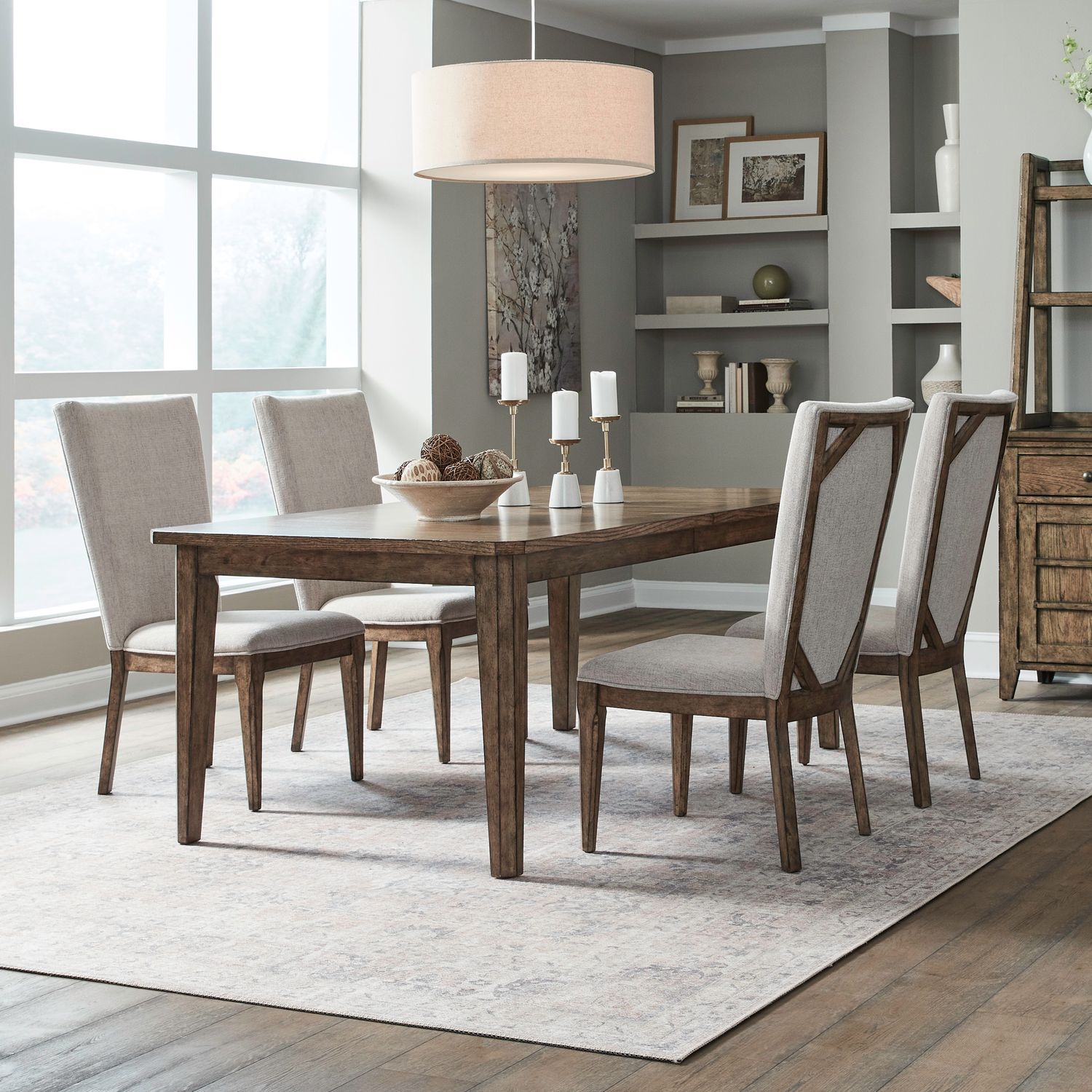 Carolina Park 5 Piece Rectangular Table Set