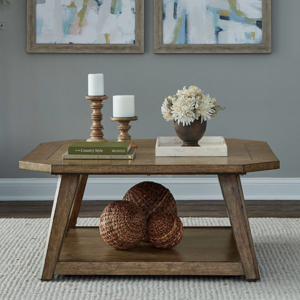 Carolina Park Octagonal Cocktail Table - 930-OT1010