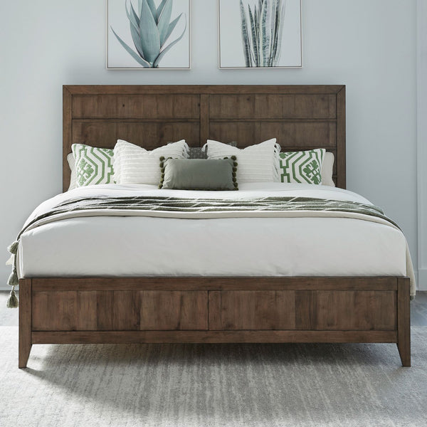 Shaker Lakes King California Panel Bed