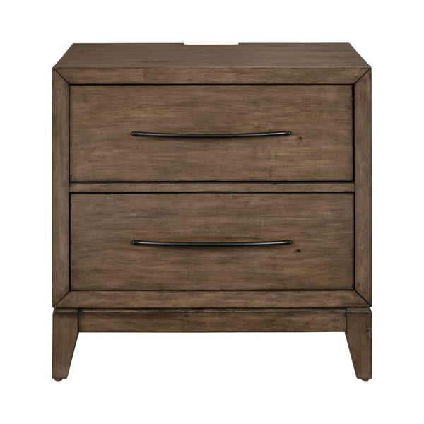 Shaker Lakes Nightstand w/ Charging Station