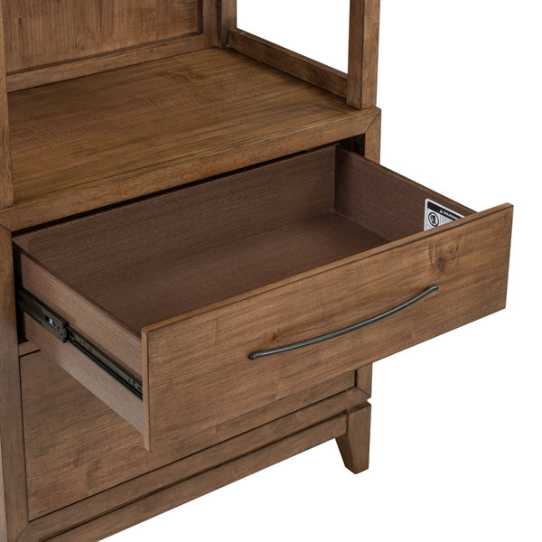 Shaker Lakes Lateral File Bookcase - 936-HO-LFBK