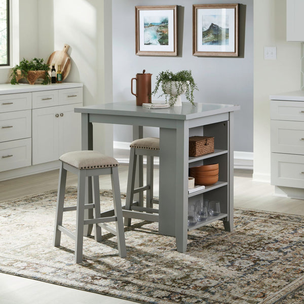 Brook Creek 3 Piece Counter Set - 942-CD-3CTS