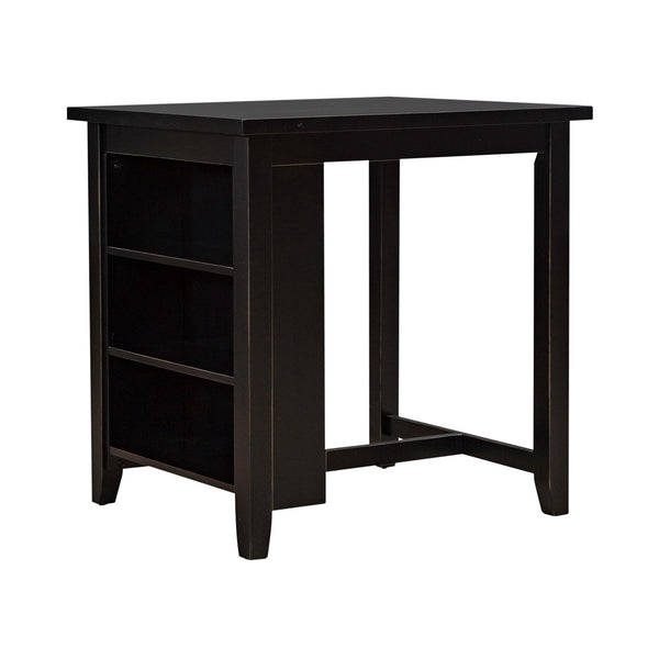 Brook Creek 3 Piece Counter Set - Black - 942B-CD-3CTS