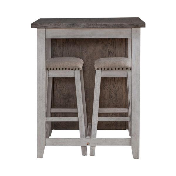 Brook Creek 3 Piece Counter Set - Two Tone - 942TT-CD-3CTS