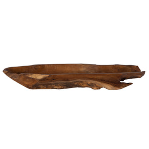 Uttermost Teak Leaf Bowl