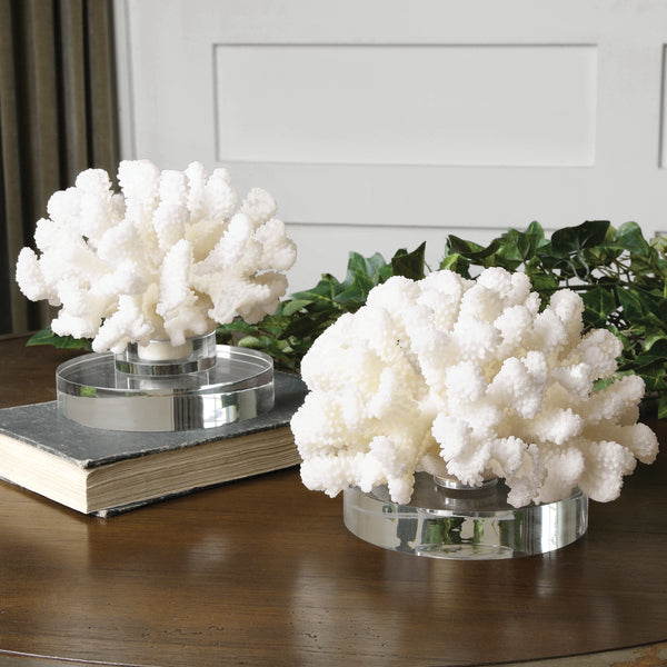 Uttermost Hard Coral Sculptures, S/2