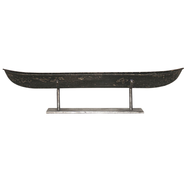 Uttermost River Boat Sculpture