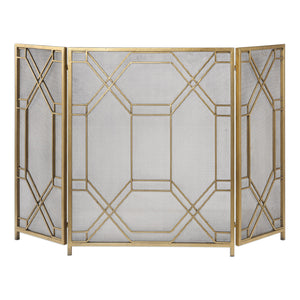 Uttermost Rosen Gold Fireplace Screen