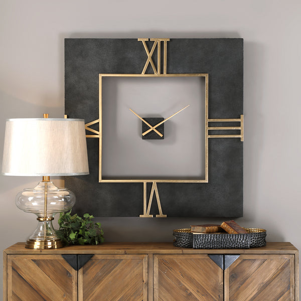 Uttermost Mudita Square Wall Clock