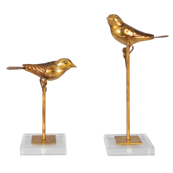 Uttermost Passerines Bird Sculptures S/2