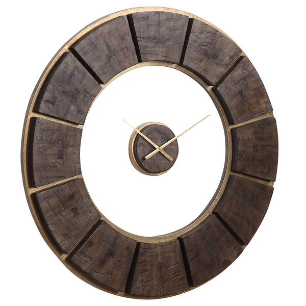 Uttermost Kerensa Wooden Wall Clock