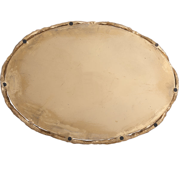 Uttermost Cable Chain Mirrored Tray