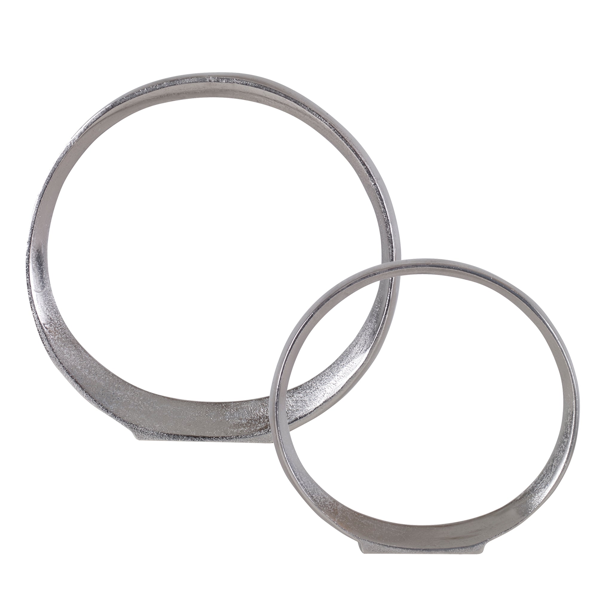 Uttermost Orbits Nickel Ring Sculptures, S/2