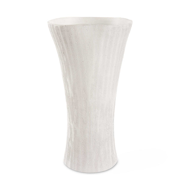 Uttermost Floreana Tall White Vase