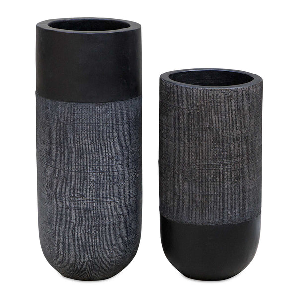 Uttermost Woven Shadow Vases Set/2