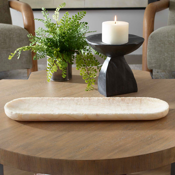 Uttermost Sculpted Onyx Bowl