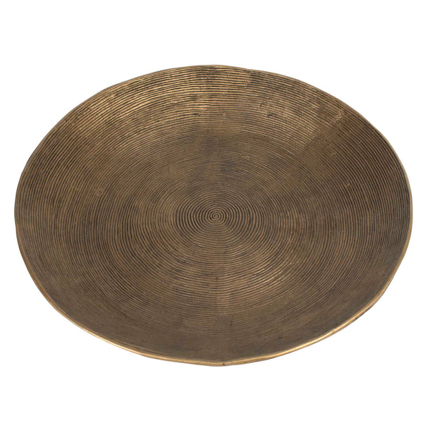 Uttermost Stratum Round Brass Bowls Set/2