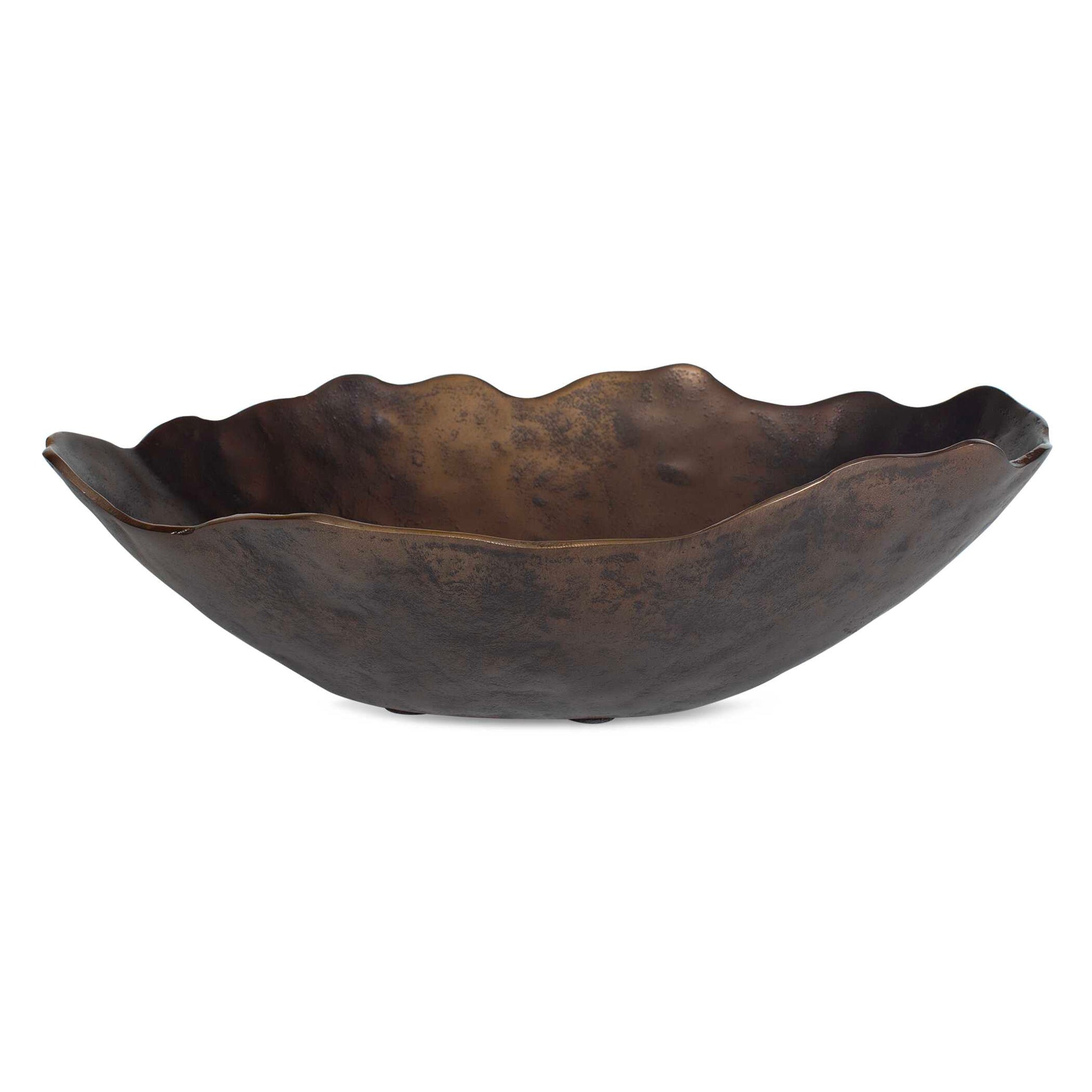 Uttermost Obscura Bronze Outdoor Bowl