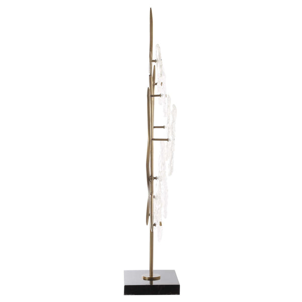Uttermost Glass Garden Table Sculpture