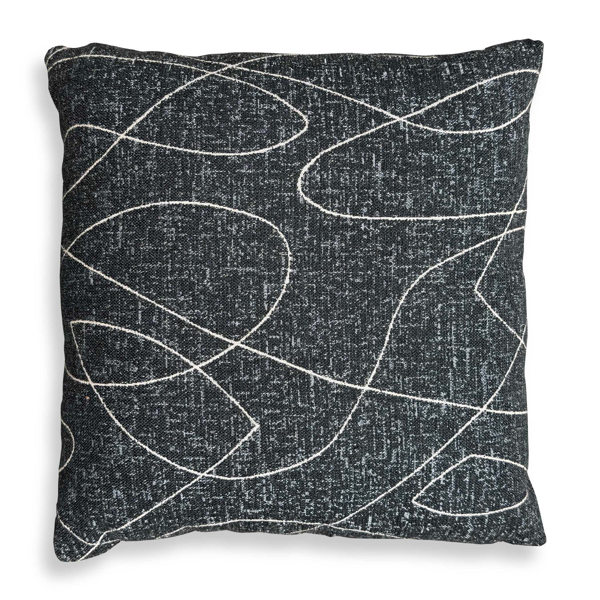 Uttermost Loopy Loop Outdoor Onyx Pillow