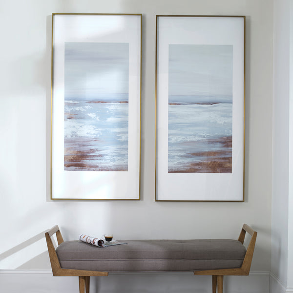 Uttermost Coastline Framed Prints, S/2