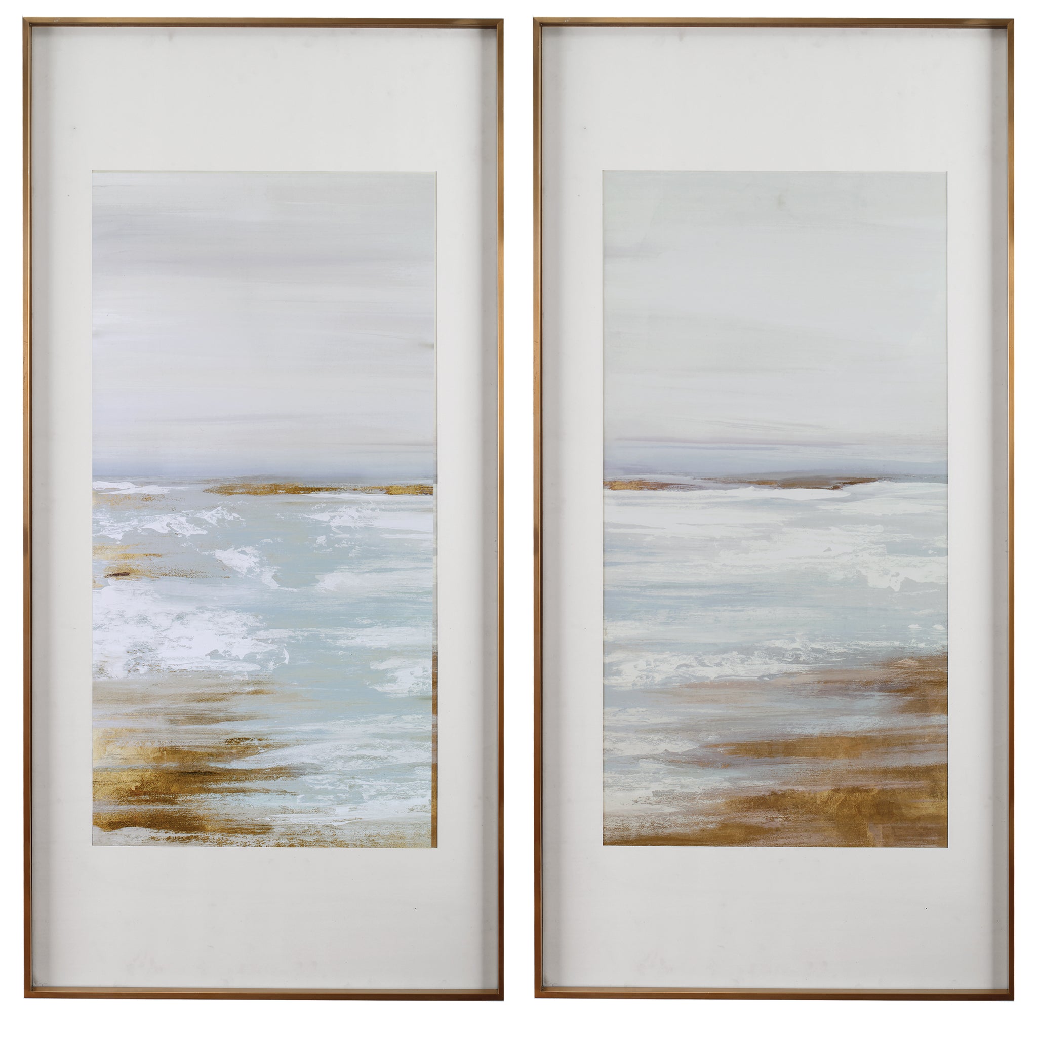 Uttermost Coastline Framed Prints, S/2