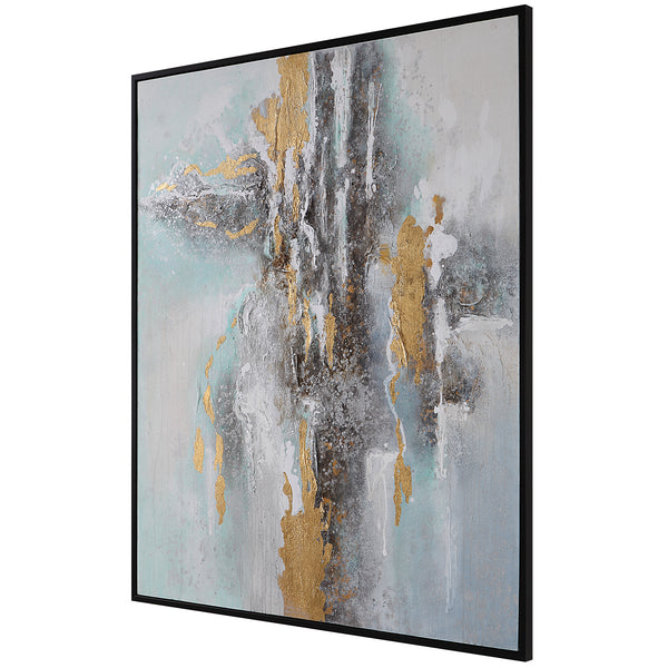 Uttermost Mountain Mist Hand Painted Canvas