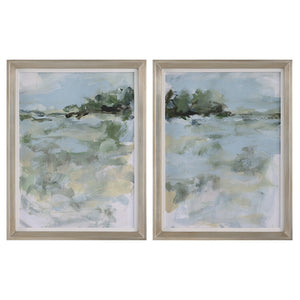 Uttermost Far Away View Framed Prints, Set/2