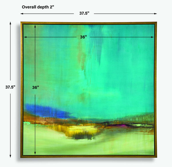 Uttermost Bowery Framed Canvas Art