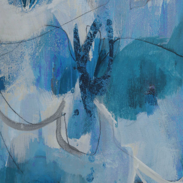 Uttermost Fresh Start Blue Abstract Prints Set/6