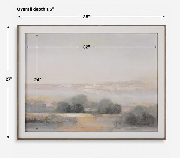 Uttermost Atmospheric Neutral Landscape Print