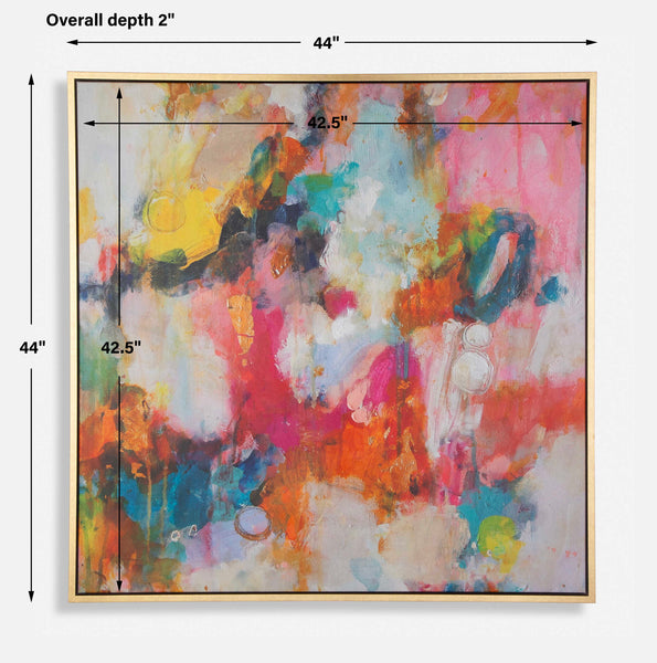 Uttermost A Colorful Mindset Framed Abstract Art