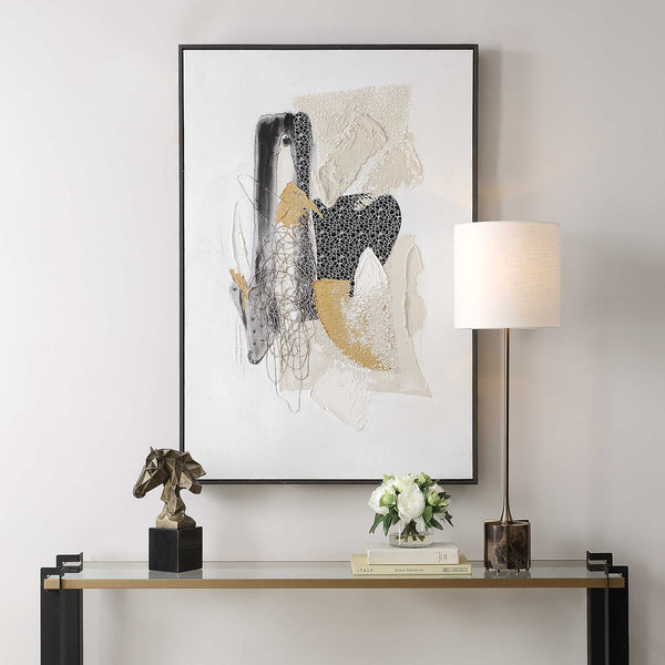 Uttermost Scatter Abstract Hand Painted Canvas Art