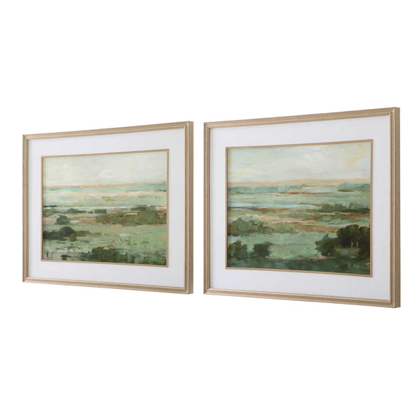 Uttermost Warm Valley Framed Prints Set/2