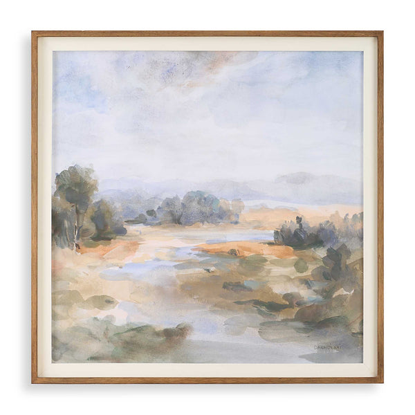 Uttermost River Afternoon Landscape Print