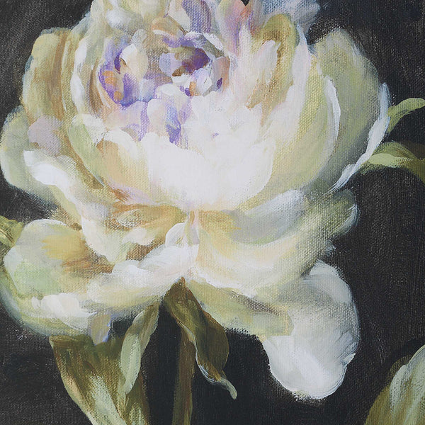 Uttermost Florals On Black Framed Prints Set/4