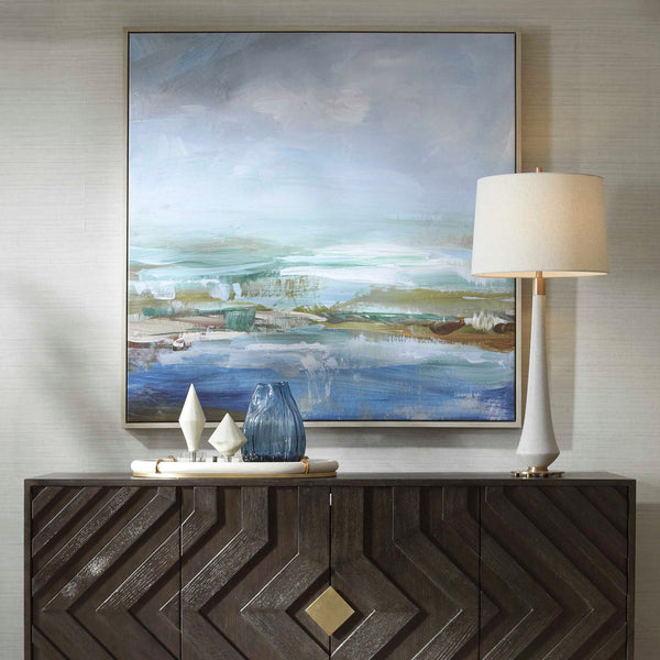 Uttermost Lush Valley Framed Canvas