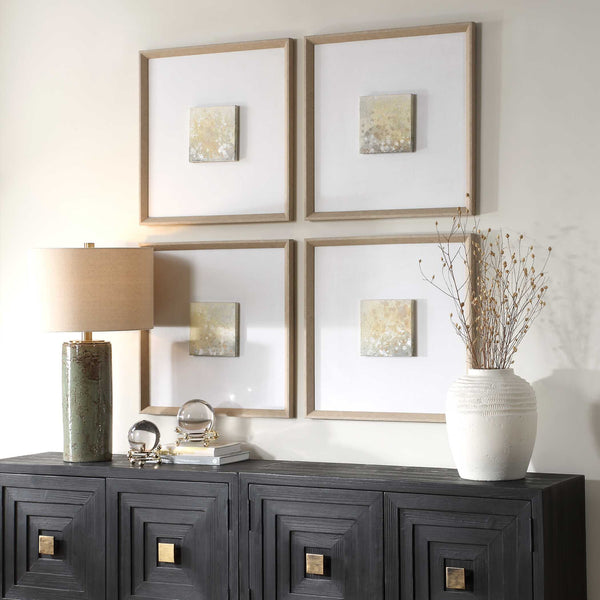 Uttermost Now & Then Abstract Art Set/4