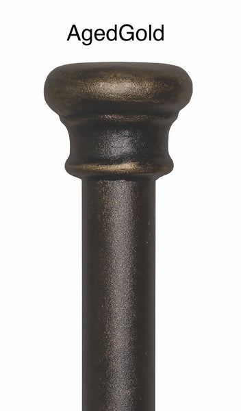 Braden Iron Bed (Shown in Aged Iron)