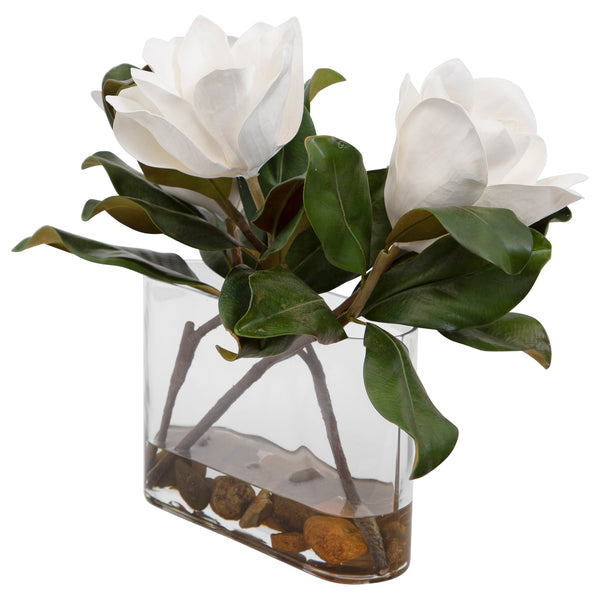 Uttermost Middleton Magnolia Flower Centerpiece